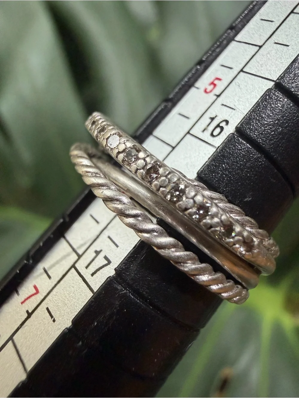 ❤️ David Yurman Crossover Band Ring Sz 6
